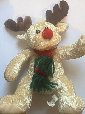 Soft Reindeer Plush, Tan for all ages